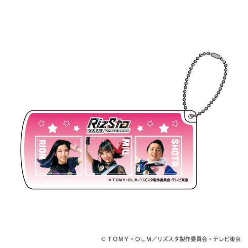 『リズスタ -Top of Artists!-』スライド式小物ケース 01/朝陽美羽&星神凛音&天宮翔太